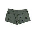 thumbnail image 2 of P.J. Salvage Womens Black Stars Pajama Shorts, Green, Small, 2 of 2