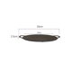 thumbnail image 3 of Sartén Para Asar BBQ Grill Pan Barbacoa Bandeja Sartenes para cocinar Camping Suministros de cocina (29 cm) Tmvgtek Para Estrenar, 3 of 9