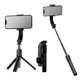 thumbnail image 3 of Trípode estabilizador de un solo eje, palo para selfies con Bluetooth, luz de relleno con succión magnética, soporte para transmisión en vivo antivibración para teléfono móvil PTZ, 3 of 4