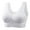 White, variant on Yoyauz Seamless Sports Bra Without Steel Ring Yoga Bra, With Detachable Pad, Suitable For Women
