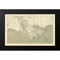 thumbnail image 2 of Bien 18x13 Black Modern Framed Museum Art Print Titled - Mississippi Delta Region - Bien 1895, 2 of 5
