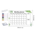 thumbnail image 2 of Clearance! Hanging Erasable Acrylic Weekly Planner Note Board Lanyard Message Board Monthly Planner with Six Colored Pens An Acrylic Weekly Planner, Six Pens Clearance Sale, 2 of 6