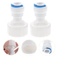 thumbnail image 1 of WHAMVOX 5Ud Adaptador De Plomería 3 Cuarto Npt A 3 Octavos Con Conexión Push Fit Para Tubería, 1 of 6
