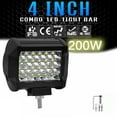thumbnail image 4 of BAMILL 4inch 72W LED Work Light Bar Sport Combo Lamp Offroad Driving Truck White, 4 of 9