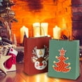 thumbnail image 5 of Bolsas de regalo de papel kraft BagDream, 25 x 13 x 33 cm, color rojo, 50 unidades, 5 of 5