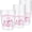 Rose Pink the Club, variant on 16 Bachelorette Party Cups Last Toast on the Coast Clear Frosted Plastic Cute Bach Party Drinkware Reusable Cups Supplies Bridal Shower Favors Engagement Decorations Gift(16oz, Blue Shell)