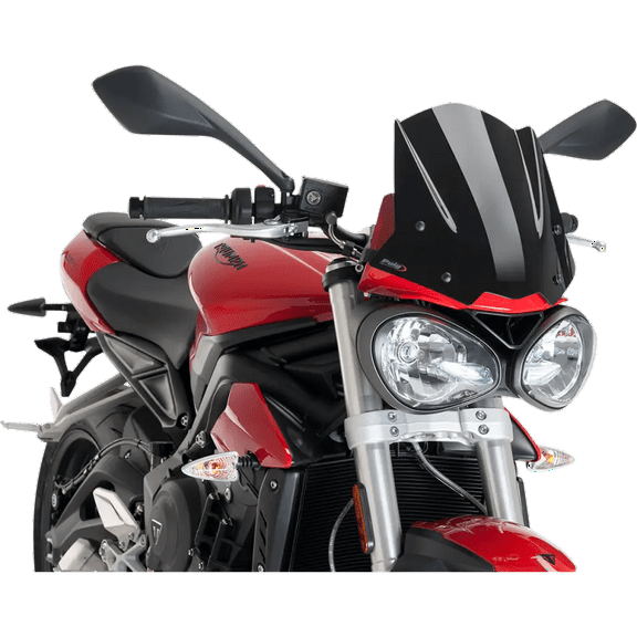 Puig New Generation Black Sport Windscreen (9999N)