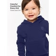 thumbnail image 3 of Color Mix by Garanimals Baby & Toddler Fleece Hoodie, Sizes 0–6T, 3 of 10