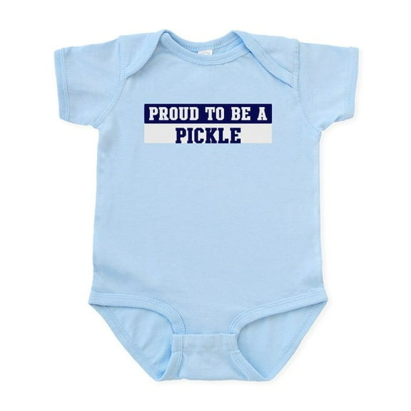 CafePress - Proud To Be Pickle Infant Bodysuit - Baby Light Bodysuit, Size Newborn - 24 Months