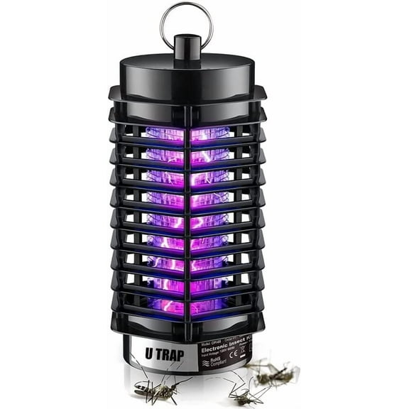 2 Pack Bug Zapper Indoor, Electric Mosquito Zapper, 4200V High Voltage Insect Catcher for Inside Home, Indoor Trap & Killer for Gnats, Moths, Fruit Fly