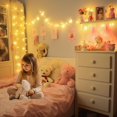 thumbnail image 3 of 100 LED Warm White String Lights + 150 LED Warm White String Lights, 3 of 8
