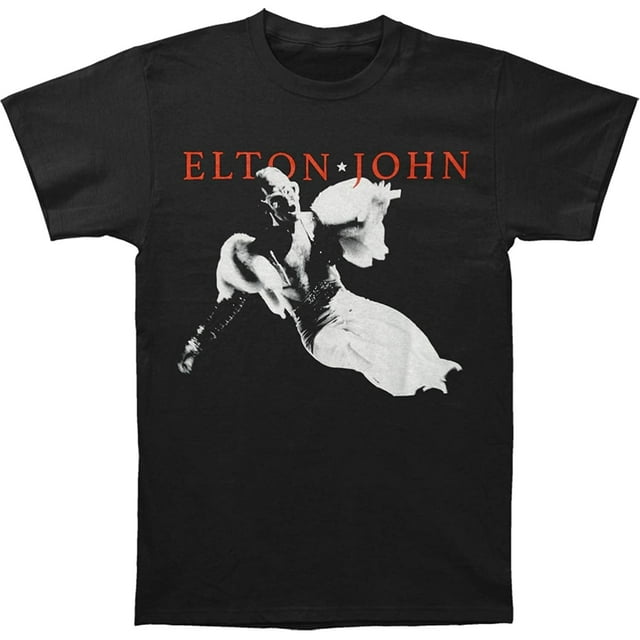 Elton John Men's Homage 5 Short Sleeve T Shirt