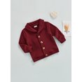 thumbnail image 3 of Kiapeise Unisex Baby Coat  Long Sleeve Button-down Knitted Cardigan, 3 of 9