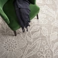 thumbnail image 6 of SAFAVIEH Jardin Natalie Floral Wool Area Rug, Natural/Ivory, 8' x 10', 6 of 8