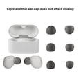 thumbnail image 2 of 6pcs Earbuds Silicone Ear Tips for WF-1000XM6 Eartips Earphone Earcup Sleeve S/M/L In Ear Buds Replacement, 2 of 7