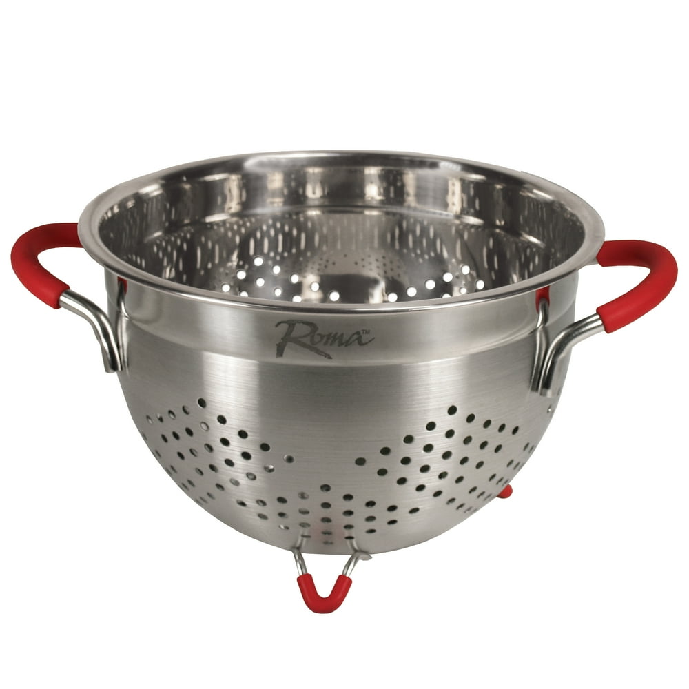 Weston Stainless Steel 3.5 Quart Colander - Walmart.com - Walmart.com