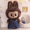 thumbnail image 4 of Nueva ropa de bebé de tela Labubu de 58 cm, tela Labubu grande, pequeña, fragante, decoración para bebé, tela para muñeca kwaii, accesorios de moda, 4 of 5