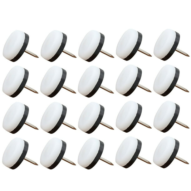GOOHOCHY 50Ud Almohadillas Para Patas De Muebles Con Clavo Protección Y Reducción De Ruido Multi Color