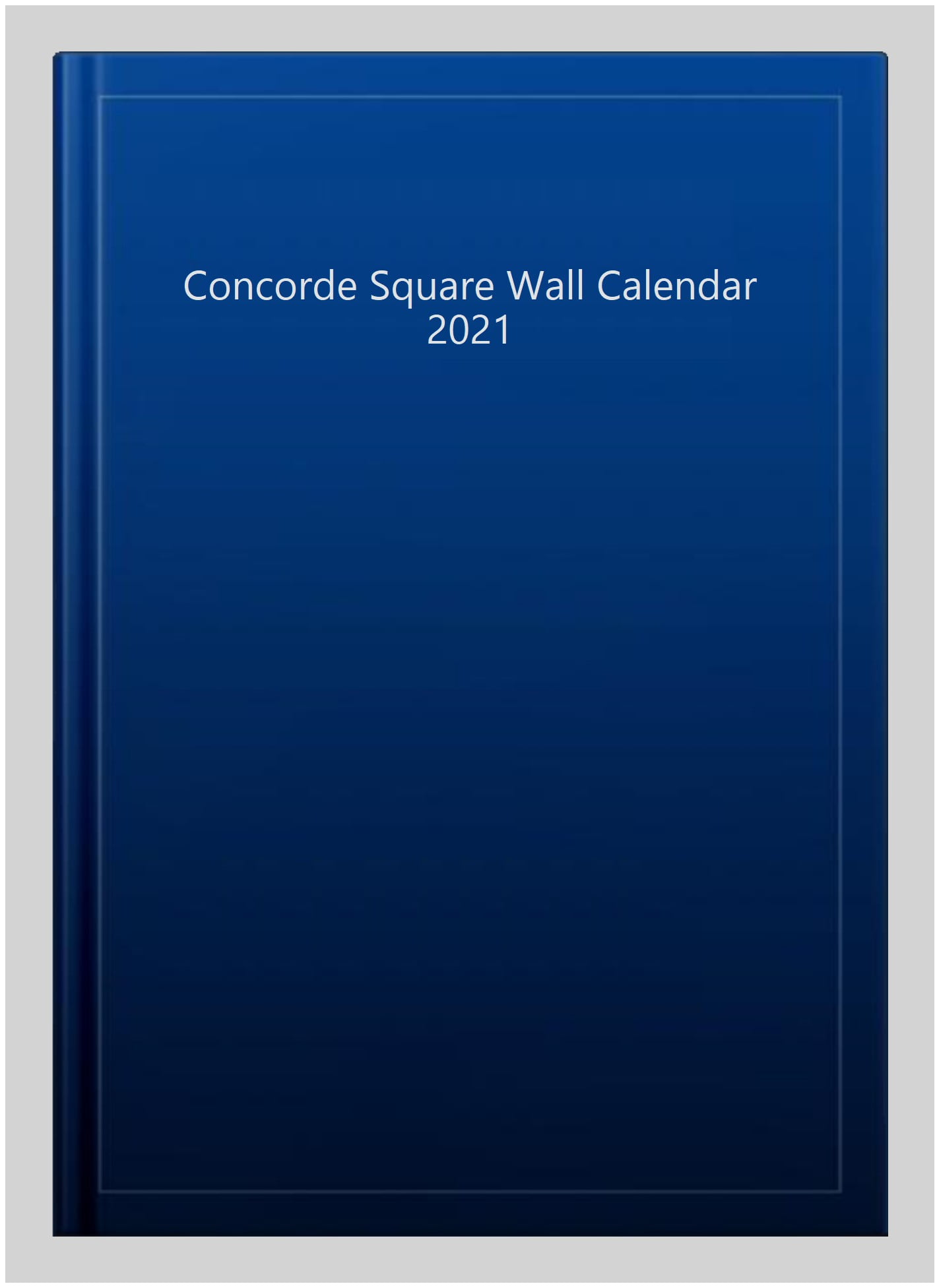 Concorde Square Wall Calendar 2021