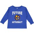 thumbnail image 3 of Inktastic Future Astronaut Outerspace Rocket Boys or Girls Long Sleeve Toddler T-Shirt, 3 of 5