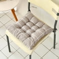 thumbnail image 5 of HYmarket 40x40cm Soft Square Stripe Seat Home Office Tie on Chair Cushion Car Pad Pillow, 5 of 8