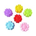thumbnail image 1 of ¡Liquidación TEVEQ! Molde de silicona de 3 cm para plumeria, pudín de gelatina, molde de color aleatorio, 1 of 1