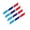BMW three colors Lan, variant on 4pcs Car B Pillar Motorcycle Body Stickers Italian French German Flag Color PVC Decals