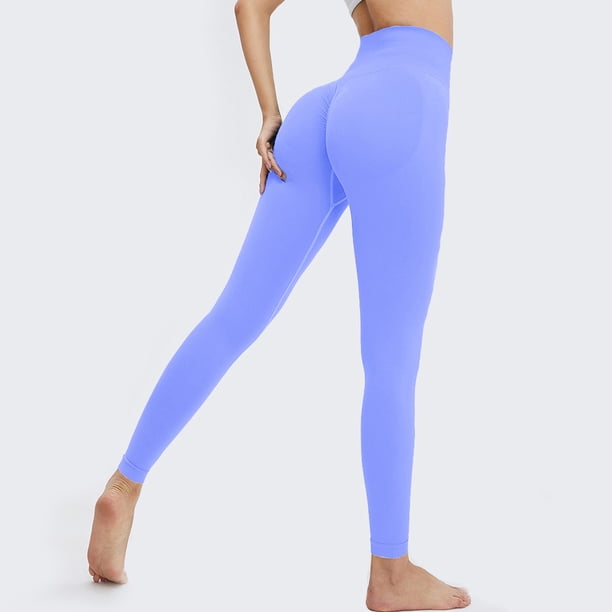 Pantalones de yoga de cintura alta con pliegues para mujer, estilo europeo y americano, sin costuras, con corte en T, color melocotón