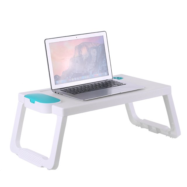 Table d'Ordinateur Portable Pliable Multifonctionnelle Portable Mini Table de Pique-Nique Bureau de Lit Plateau de Service pour Déjeuner
