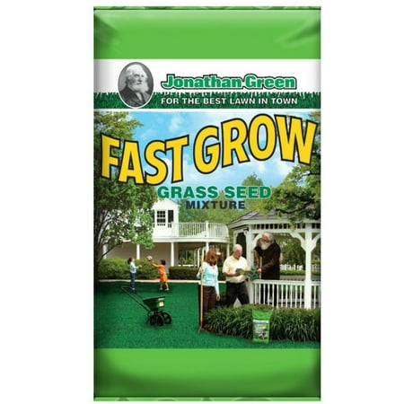 Jonathan Green 10820 Fast Grow Grass Seed Mixture, Up To 1500 Sqft, 3 (Best Cannabis Seeds For Outdoor Growing Uk)