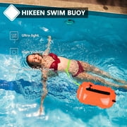 Adoreal Swim Buoy -Waterproof Visible Storage Space, Swim Safety Float w/Adjustable Waist Belt for Open Water Swimmers -Be Bright, Be Safer