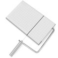 thumbnail image 2 of inoxidable con 6 cables de repuesto - Cortador de queso para queso en bloque Rebanador de queso de metal Tabla de cortar Utensilios de cocina Juego de regalo para mantequilla de queso ShuxiuWang 1327533090445, 2 of 5