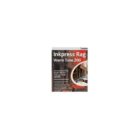 Inkpress Rag Warm Tone Inkjet - Inkpress Picture Rag Warm Tone Paper 200 gsm 4 x 6in. - 50 Sheets
