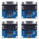 thumbnail image 2 of DQrwqpou MAX3232 RS232 a TTL MAX232 placa intermitente 3 3 V-5 5 V serie a módulo TTL, 2 of 8