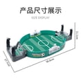 thumbnail image 4 of Rupoun Large Desktop Football Table Children's Fun Board Game Double Battle Table Football Set (Medium English Edition, Includes 6 Balls), Perfect Arcade Soccer Match Game, Size: 33x22x6 inches, 4 of 5