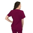 thumbnail image 4 of Green Town Scrubs for Women - Maternity V-Neck Scrub Top, 2 Pockets, Lightweight, Stretch Fabric, Easy Care, 4 of 7