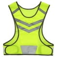thumbnail image 1 of Deportes al aire libre corriendo chaleco reflectante equipo de seguridad de malla ligera ajustable Labymos  Chaleco para correr, 1 of 7
