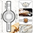 thumbnail image 6 of Sourdough Starter Kit, Complete Bread Baking Supplies with Round & Oval Silicone Bread Proofing Basket Set, Bread Making Tools Set Baking Gifts for Beginners & Home Bakers, 6 of 9