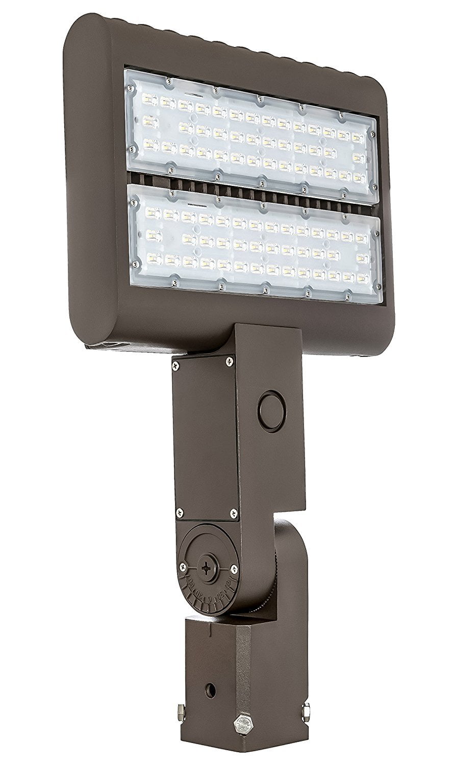 Westgate LED Outdoor Flood Light Slip Fitter Mounting-High Lumen-70,000 Hr 