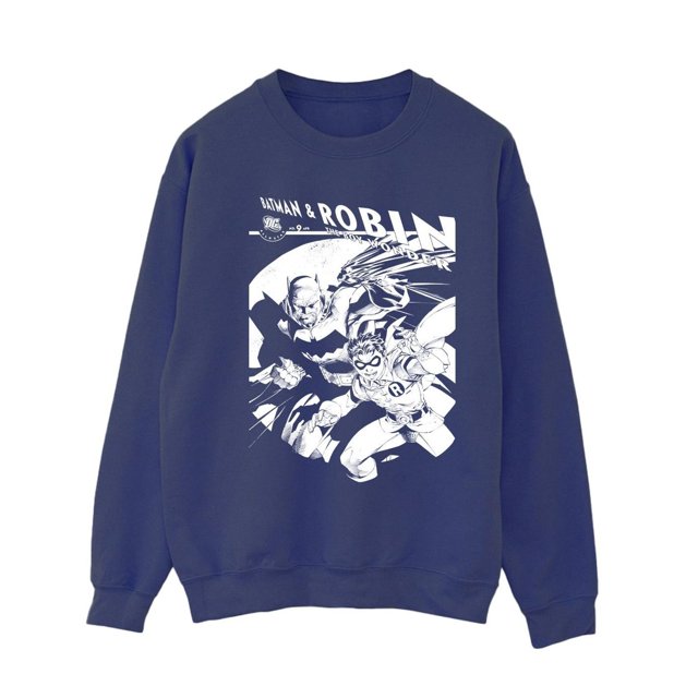 DC Comics Chandail en Molleton Batman et Garçon Wonder pour Femmes