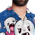 thumbnail image 5 of Tiny teeth Men's Casual Hawaiian Shirt Printed Button Down Short Sleeve Summer Beach Shirts Unisex, 5 of 6