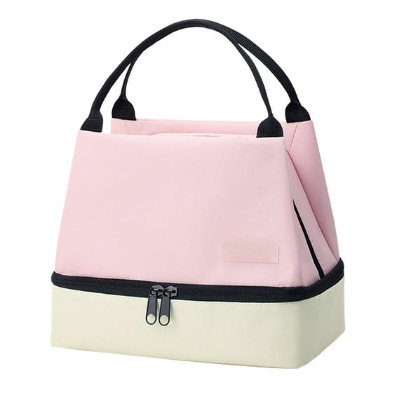 Qholemyo Lunch Bag Insulated Lunch Box Waterproof Lunchbox Freezable Cooler Bag With Adjustable Shoulder Strap, insulated lunch bag, tall lunch bag, Portable Waterproof Picnic Bag
