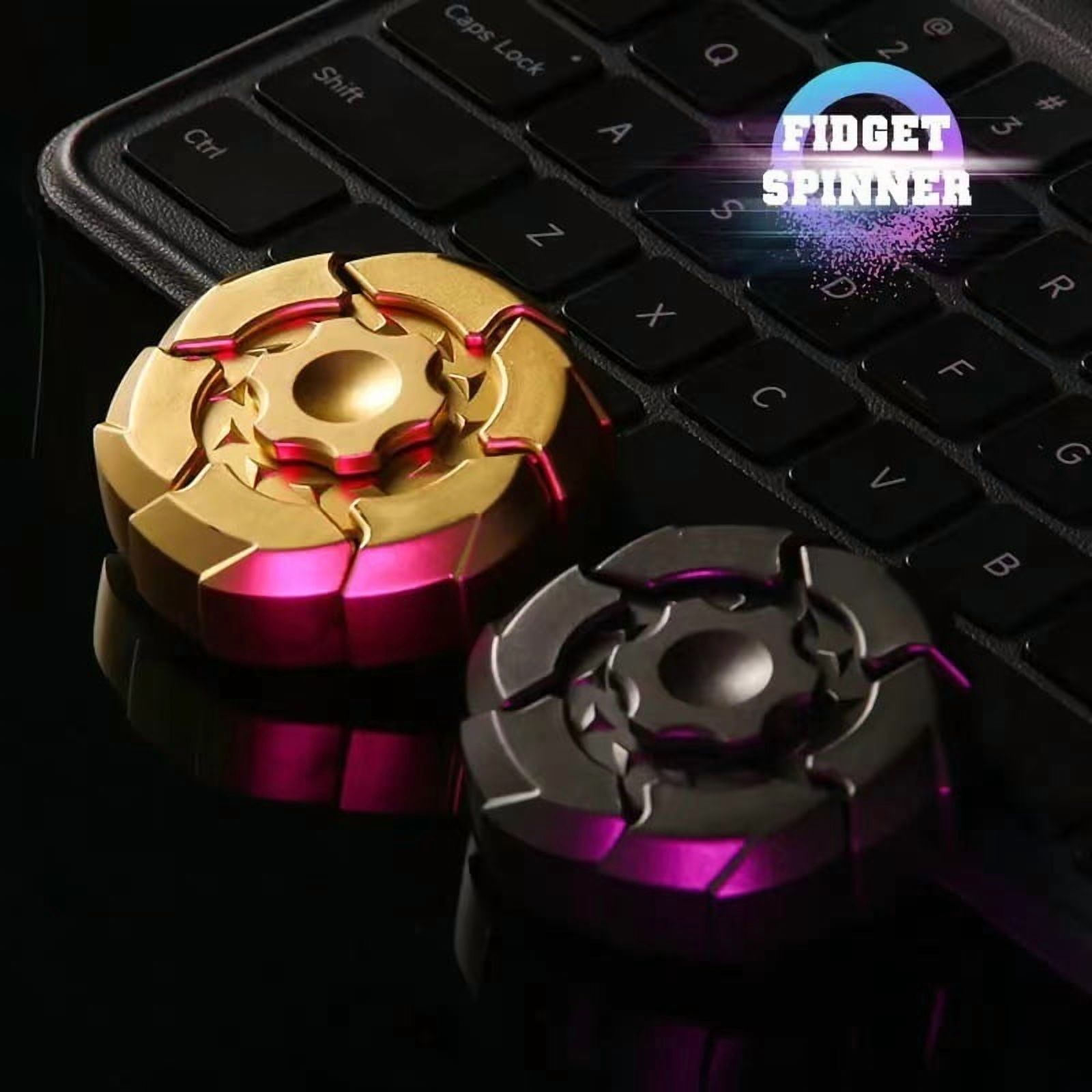 EDC Fidget Sliders Open Armor Spinning Top Fidget Toys Stress Relief For Adults Magnetic Finger Spinner Anti Stress Toys