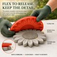 thumbnail image 3 of 15 Inch Reusable Flexible Sunflower Stepping Stone Mold, DIY Craft Concrete Cement Casting Mold for Garden Pathway & Lawn Decoration, Ideal for Home & Gardening Enthusiasts, 3 of 6