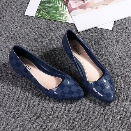 

Egmy Summer Solid Color Plai Pattern Non-Slip Bottom Women S Shoes Sandals