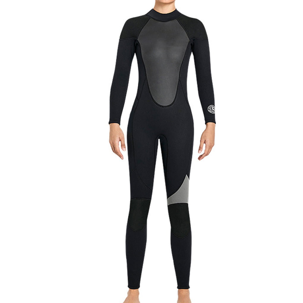 Adults 3mm Neoprene Professional Scuba Jump Surf Dive Full Body Warm Wetsuits 