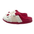 thumbnail image 2 of JYYYBF Women Men Christmas Santa Slippers Soft Warm Comfy Plush Slip-on Indoor Bedroom House Shoes for Adults, 2 of 6