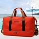 thumbnail image 1 of Bolsa de deporte impermeable para hombre y mujer | Bolsa de viaje deportiva con compartimentos para zapatos y artículos húmedos | Bolsa de mano para tenis, natación y fitness, 1 of 5