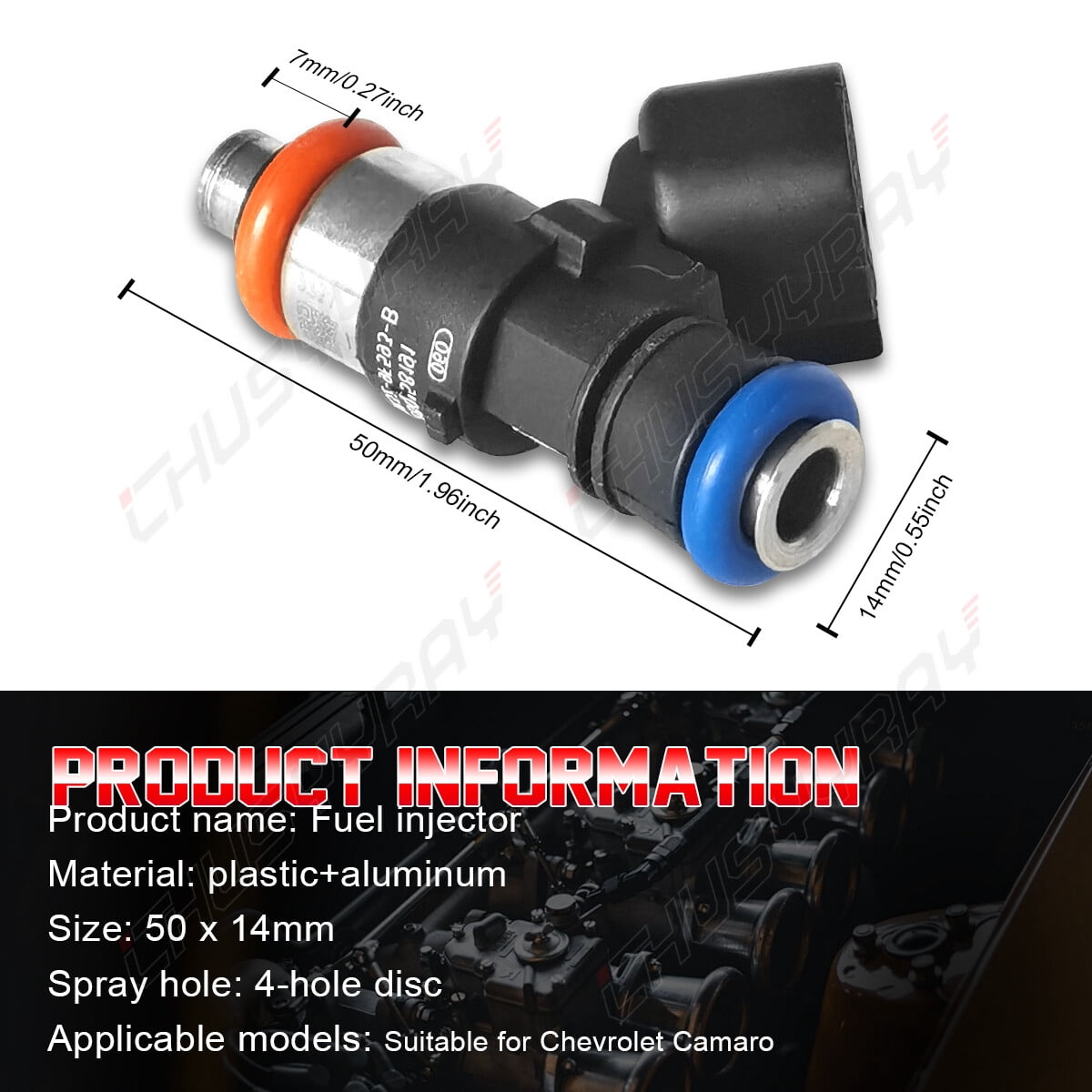 6* Fuel Injectors 0280158191 For 2013 2014 2015 2016 2017 Ford Taurus 3.5L V6