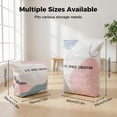 thumbnail image 5 of No Pump 3D Vacuum Storage Life Space Creator Better Life Space Bags for Clothes Blankets Bedding Comforters + Bonus Double Mesh Underwear Socks Organizer, 5 of 7